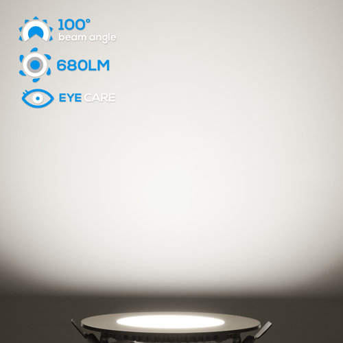 TORCHSTAR 4 Inch Ultra Slim 4000K Remodel IC LED Canless Recessed